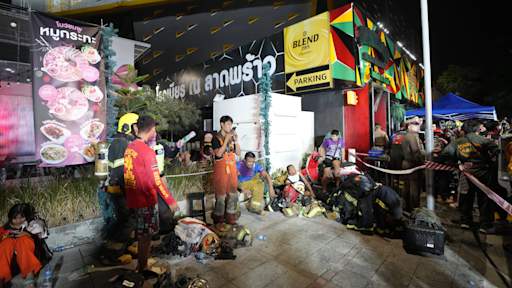 Fire breaks out at a pub in Bangkok, killing at least 27 people
