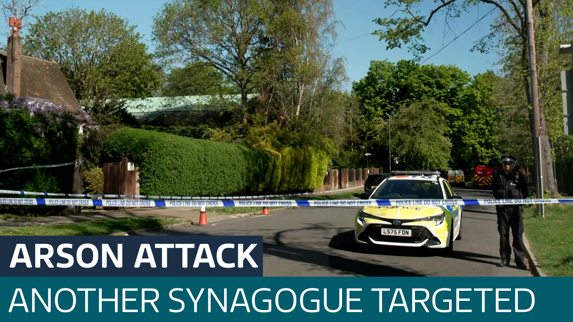 Two teenagers arrested over arson attack on synagogue - Latest From ITV News