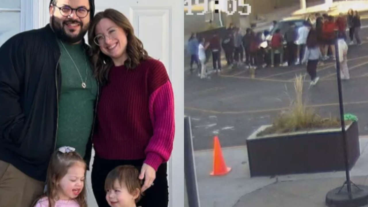Dozens of school children lift car to free mother and two toddlers in Utah