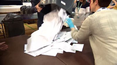 This year's election ballot papers have been counted and packed away.