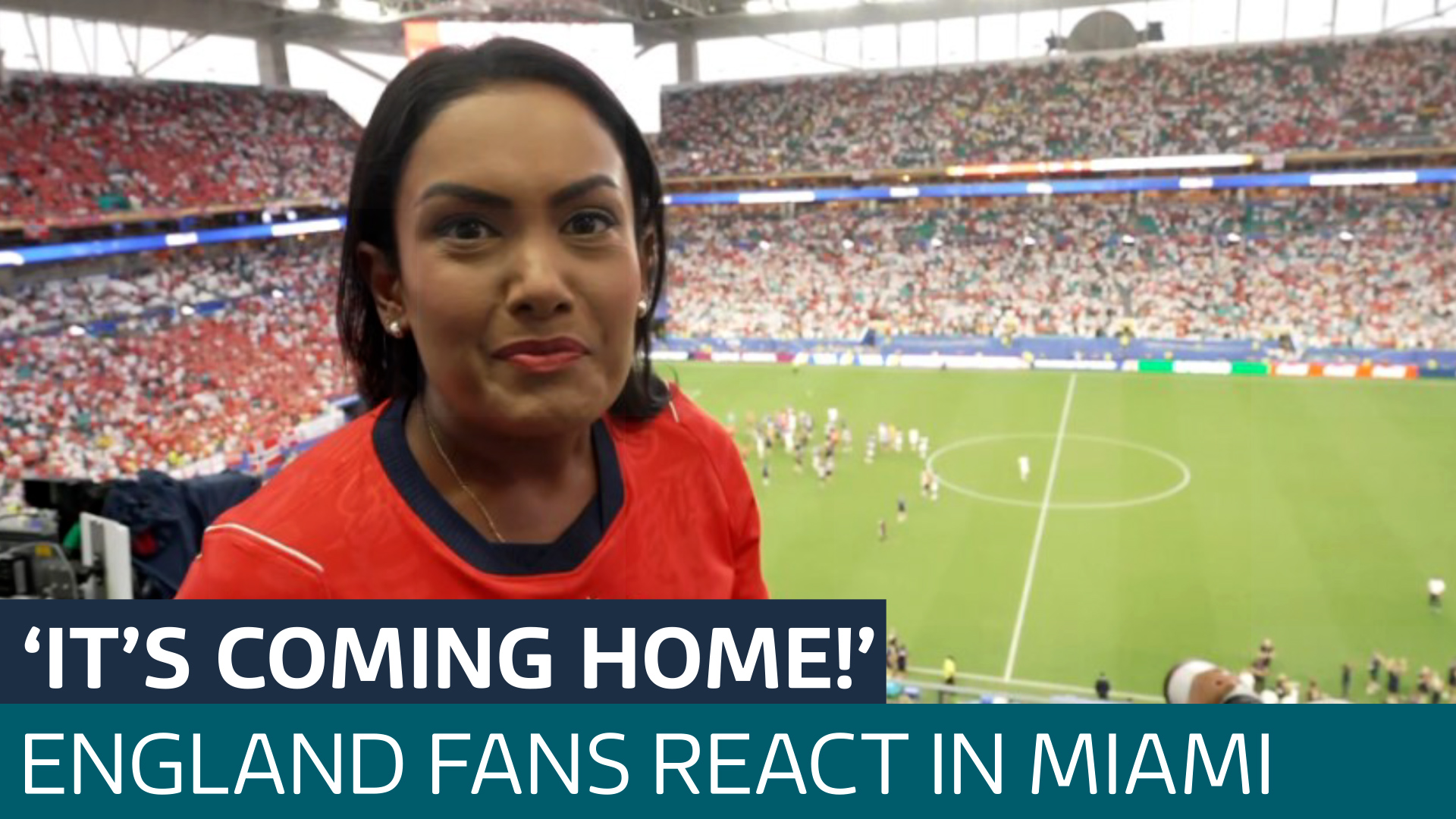 'It's coming home!' England fans react to Norway win in Miami