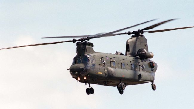  Chinook helicopter PA