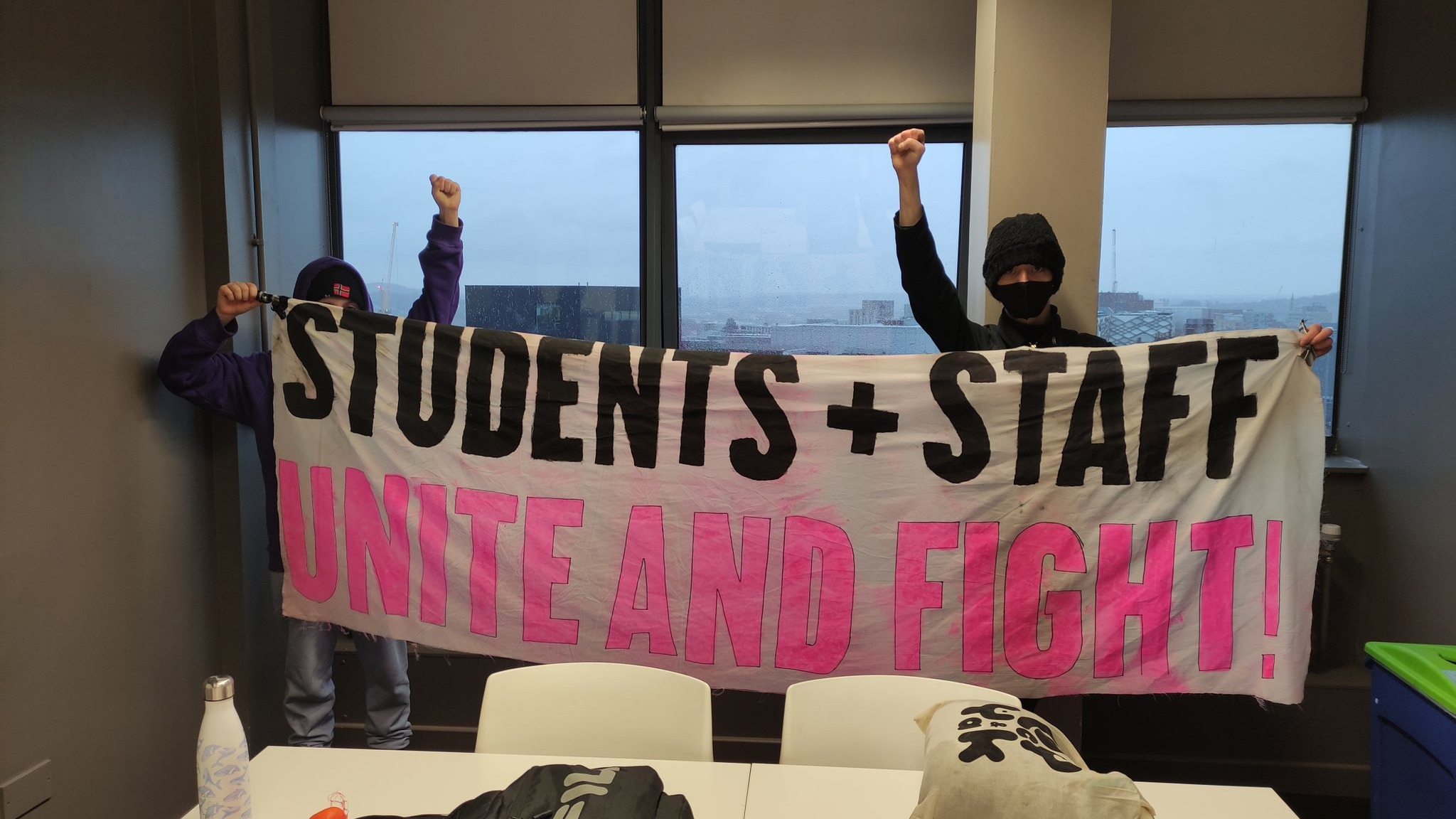 Students 'occupy' Sheffield University Building In Protest Over Cuts ...