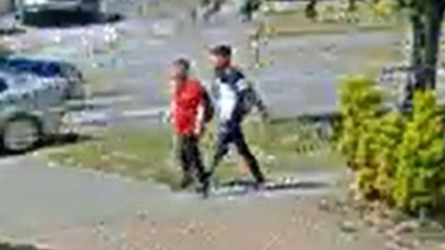 Grantham incident CCTV Lincs 
