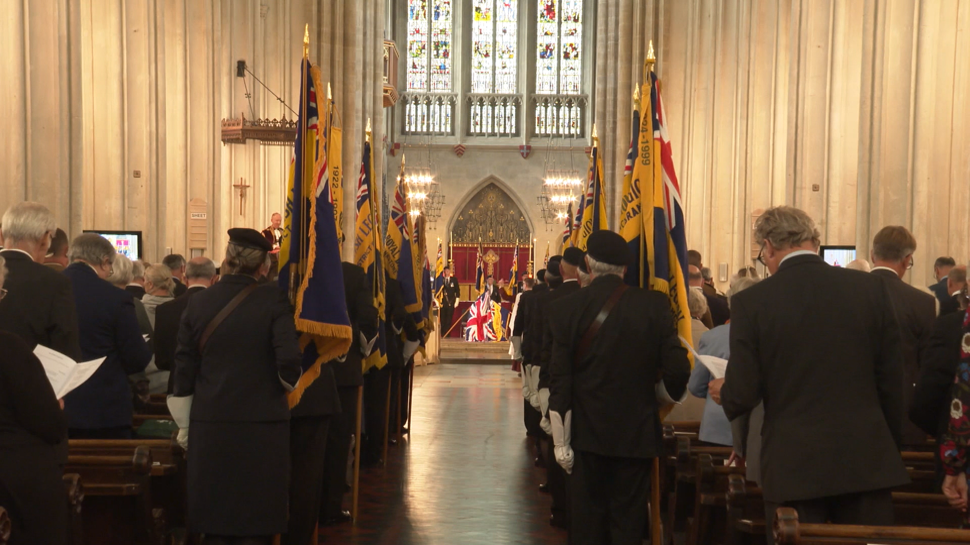 Cathedral Service Marks Centenary Of Royal British Legion In Suffolk ...