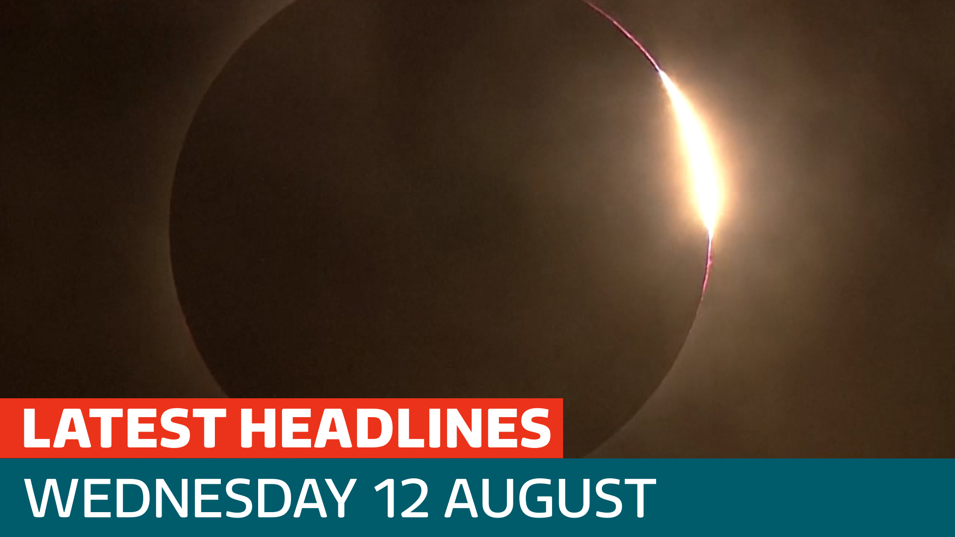 The latest headlines - as solar eclipse reaches UK