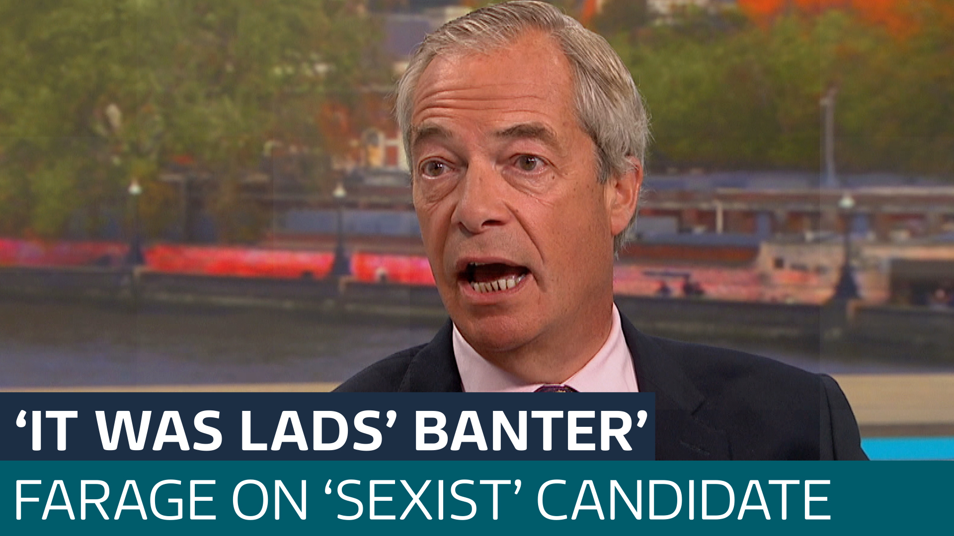 Nigel Farage grilled over Reform's 'sexist' Makerfield candidate