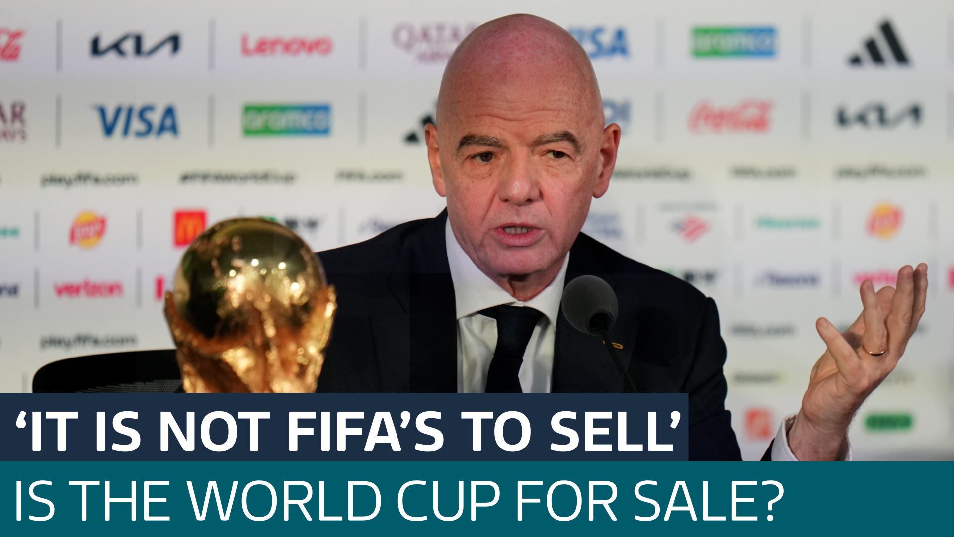 Uefa and PM criticise Fifa's World Cup private investment plan