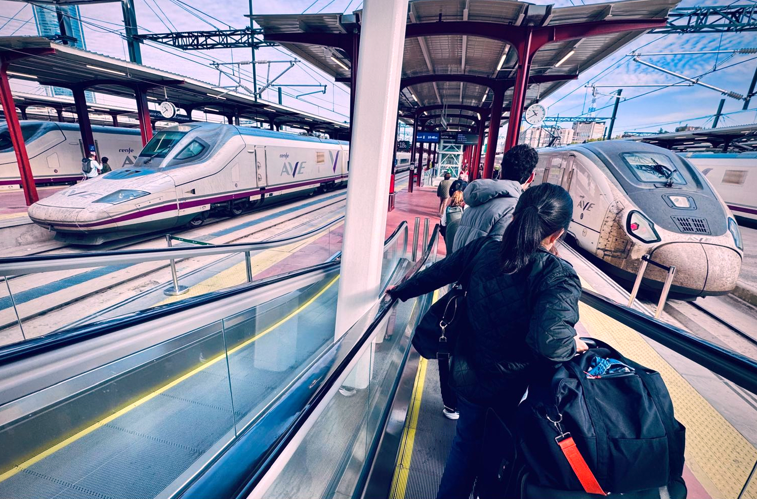 Board a Spanish high-speed train in the aftermath of a deadly collision