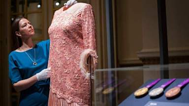 Queen Elizabeth II’s Olympics stunt double outfit featured in fashion exhibition