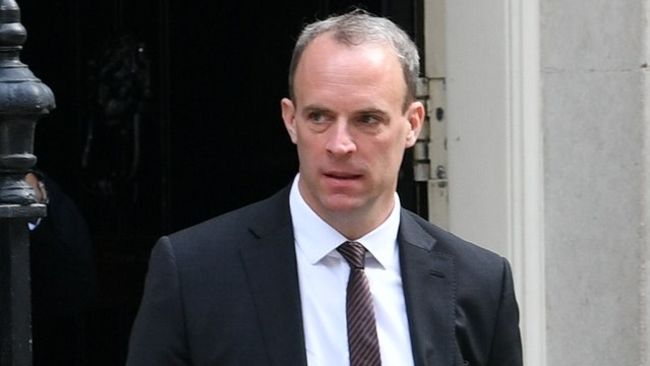 Foreign Secretary Dominic Raab 