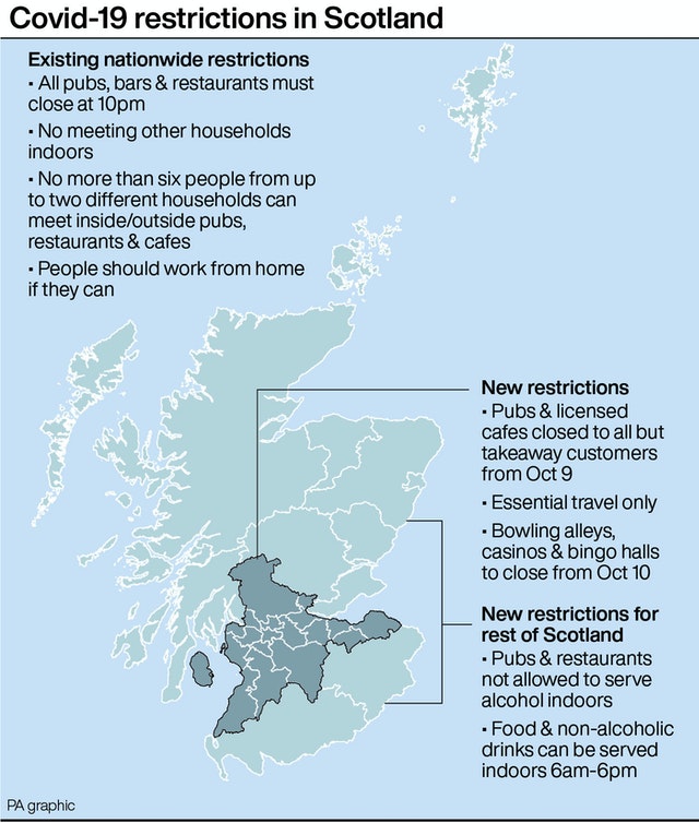 Covid 19 Scotland Deserves Scientific Explanation For New Lockdown Measures Ruth Davidson Says Itv News