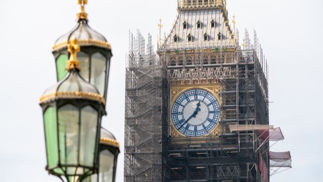 The chimes of Big Ben 