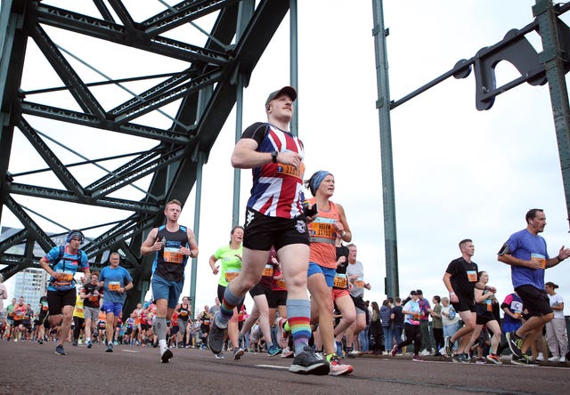 Record number of people sign up for 2024 Great North Run ballot ITV
