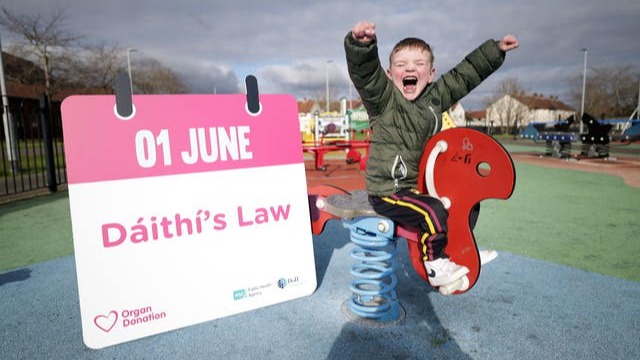 Landmark Day Sees Northern Ireland Adopt Opt Out Organ Donation As Dáithís Law Comes Into 2212