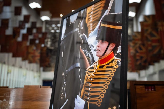 Lance Bombardier Ciara Sullivan funeral