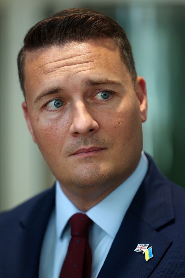 Defence Secretary Wes Streeting 