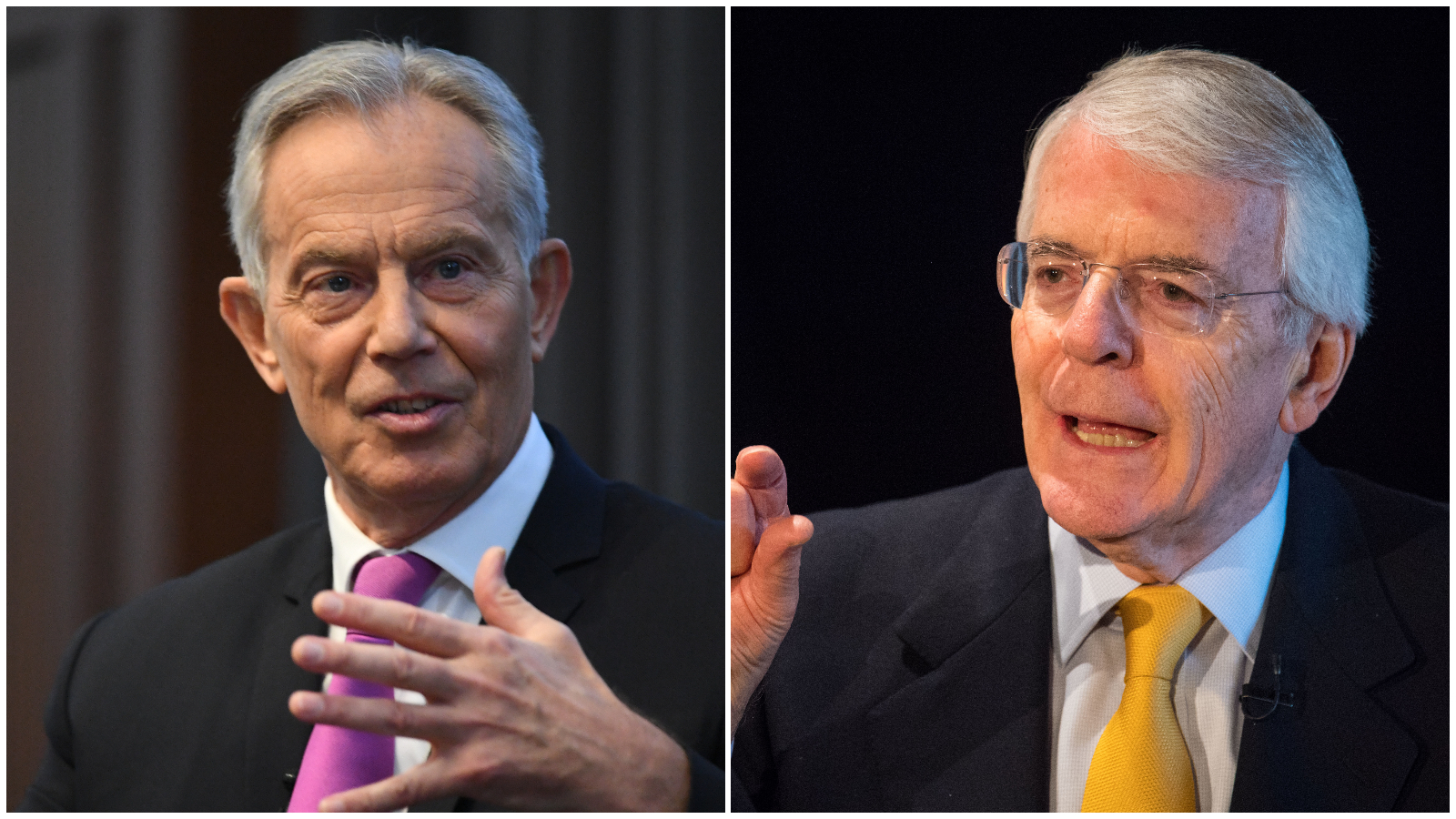 Tony Blair and Sir John Major unite as Boris Johnson's Brexit plan ...