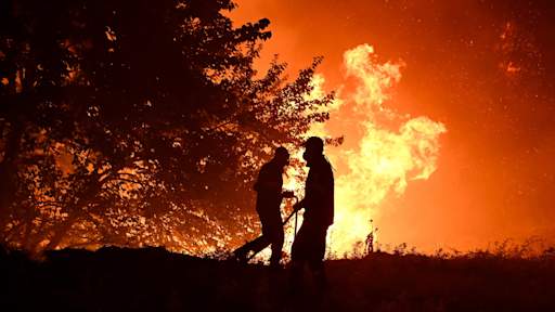 Wildfires rage in Portugal, Greece, Spain and France amid soaring temperatures