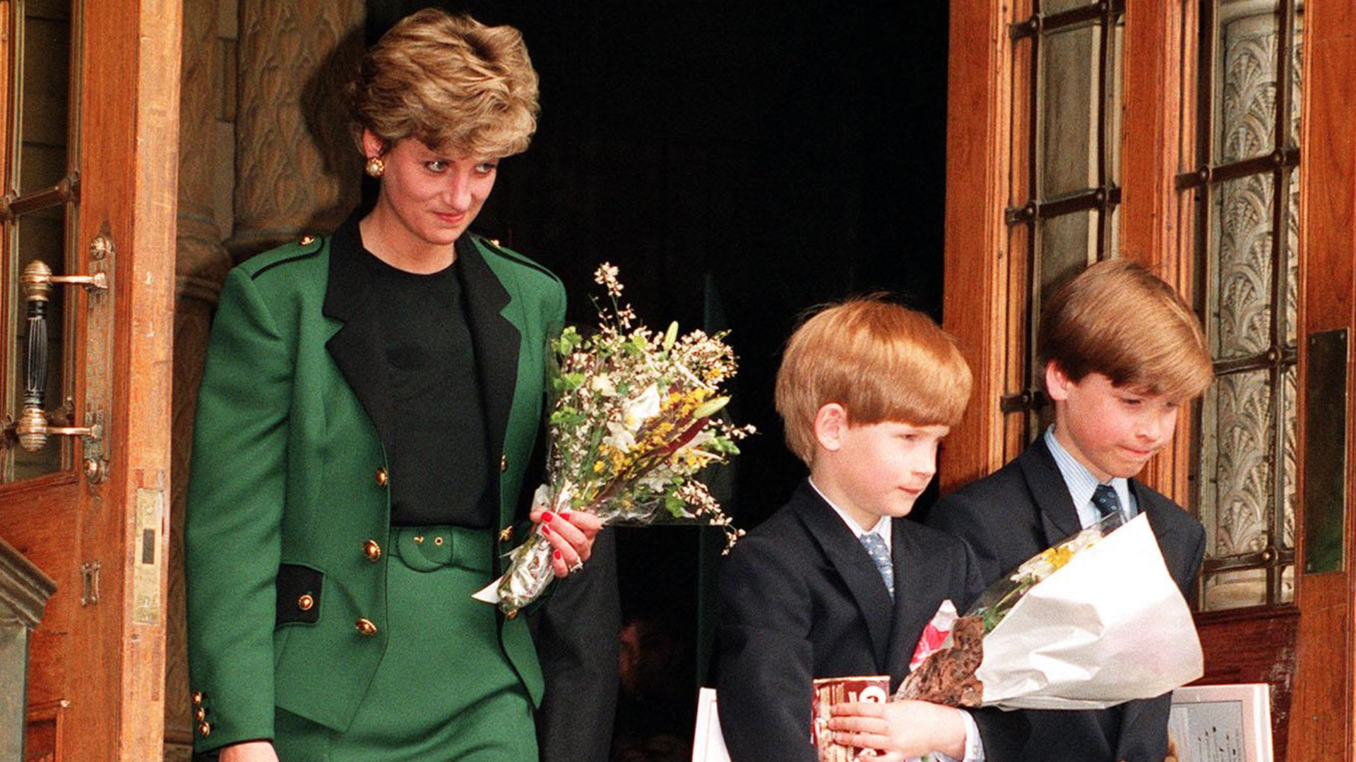 Harry And William Together For Unveiling Of Princess Diana Statue On