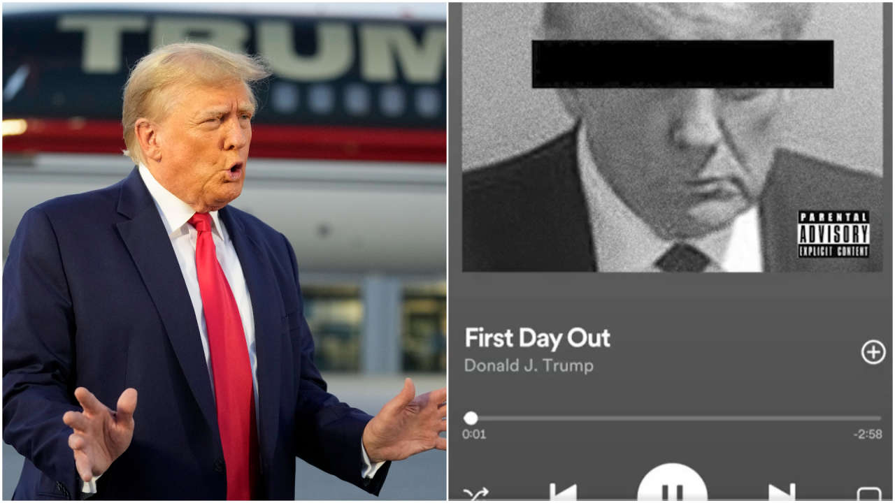 AI-generated Donald Trump rap at No.2 in iTunes chart