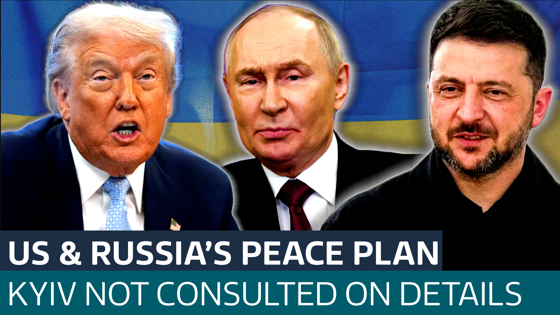 US and Russia draw up peace plan in Ukraine - Latest From ITV News