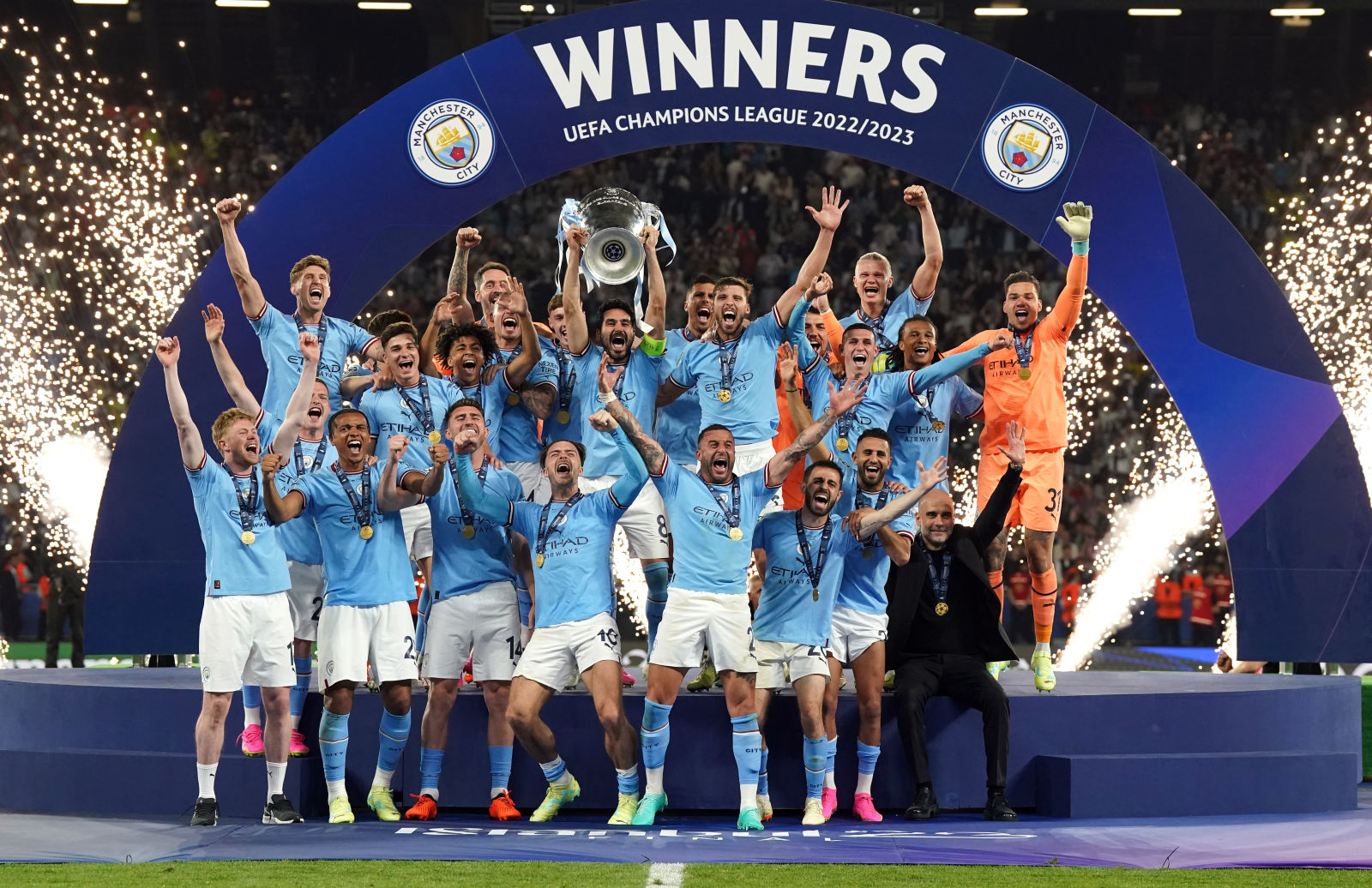 Manchester City win the treble after beating Inter Milan in Champions ...