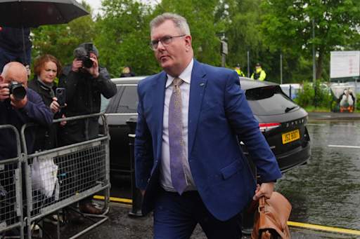 Ex-DUP leader Jeffrey Donaldson given 15-year jail term for sex offences
