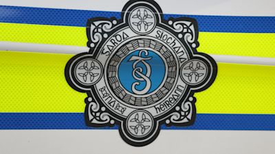 PA Images. Compressed for web.
An Garda Siochana Guards Gardai Logo Badge Car Vehicle GV General Stock Shot