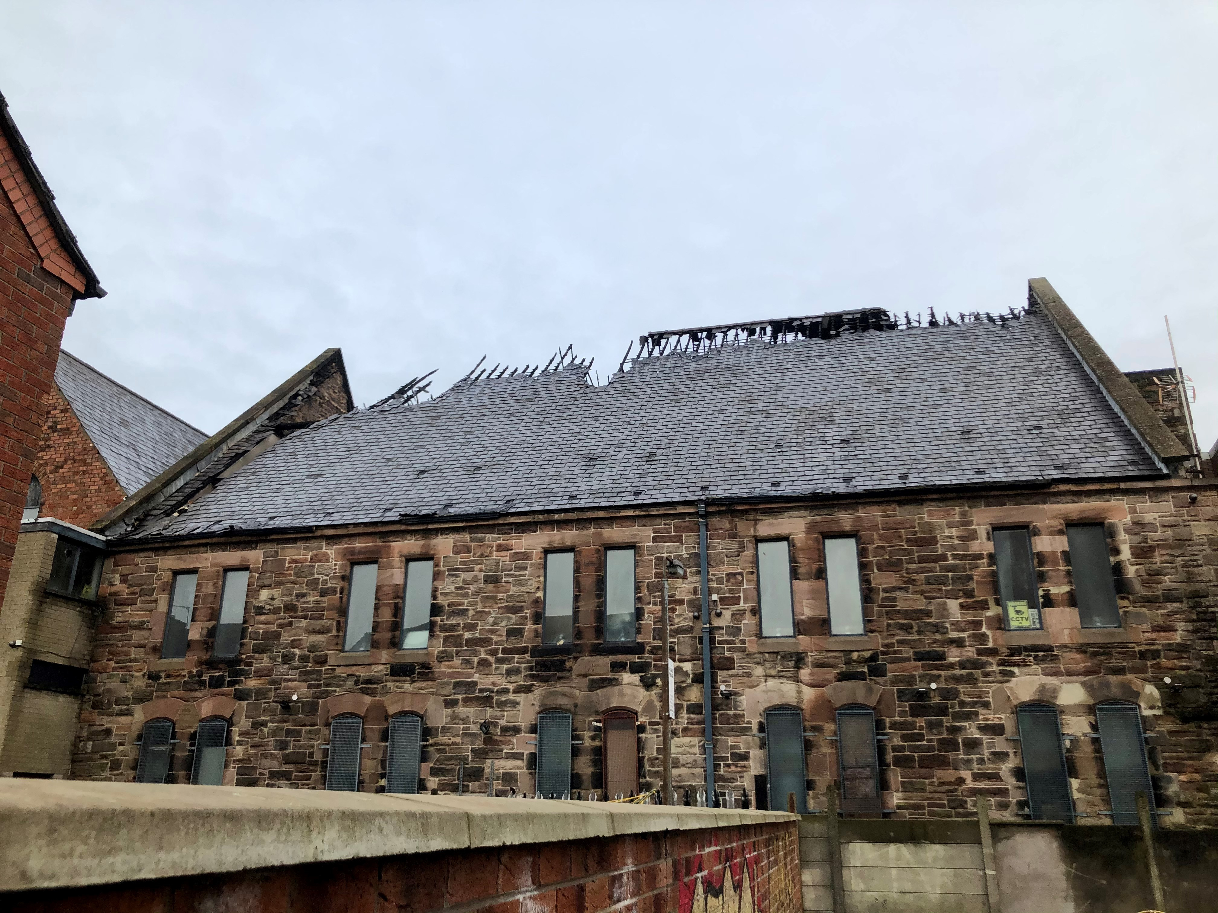 Arrests after arson attack on multicultural centre | UTV | ITV News