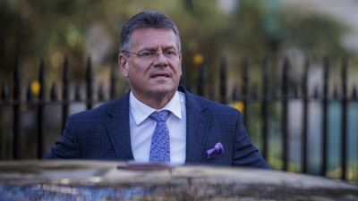 European Commission vice-president Maros Sefcovic. Pic PA 