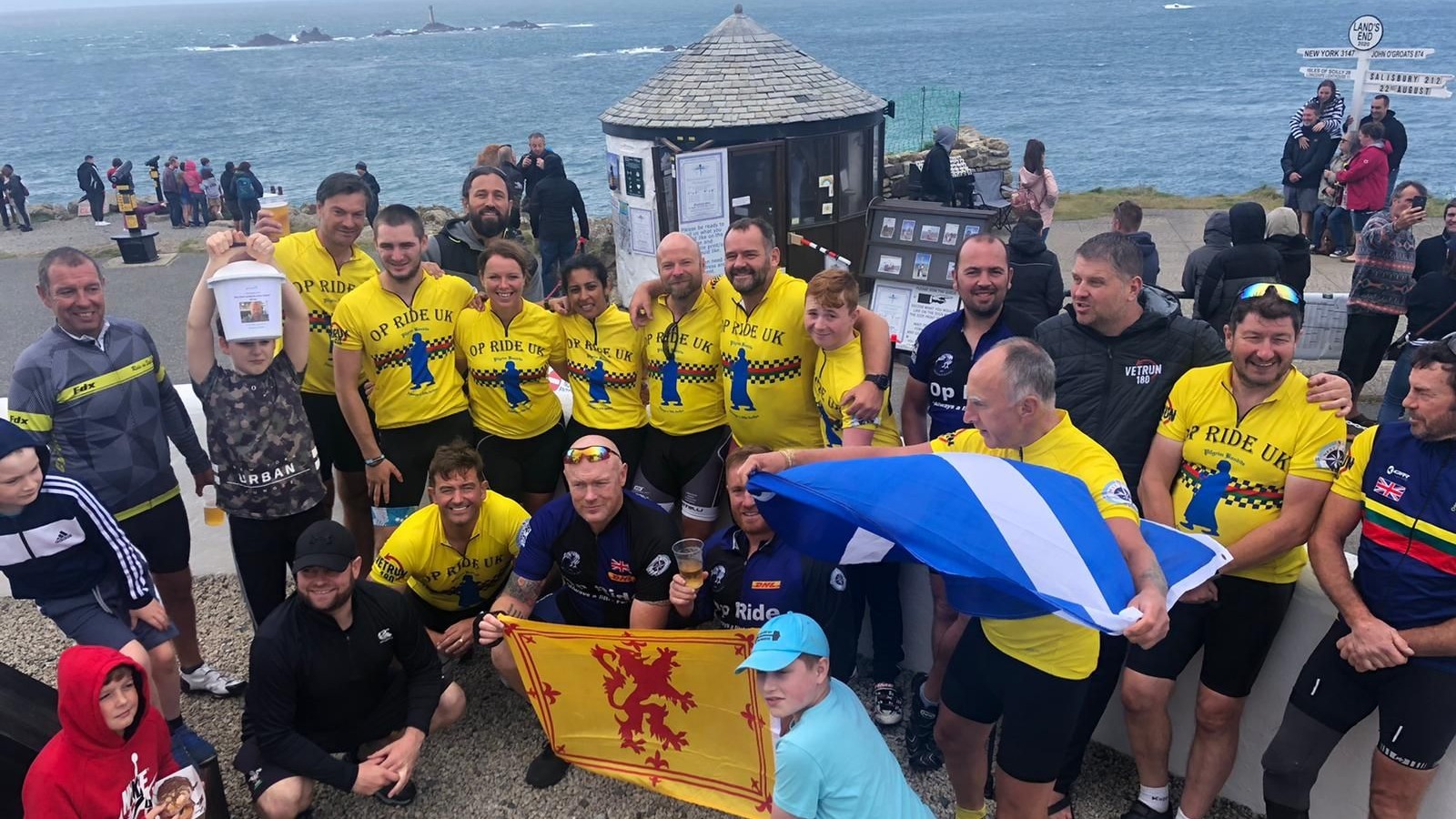 Amputee veterans complete 1,000mile cycle ride in 13 days in support