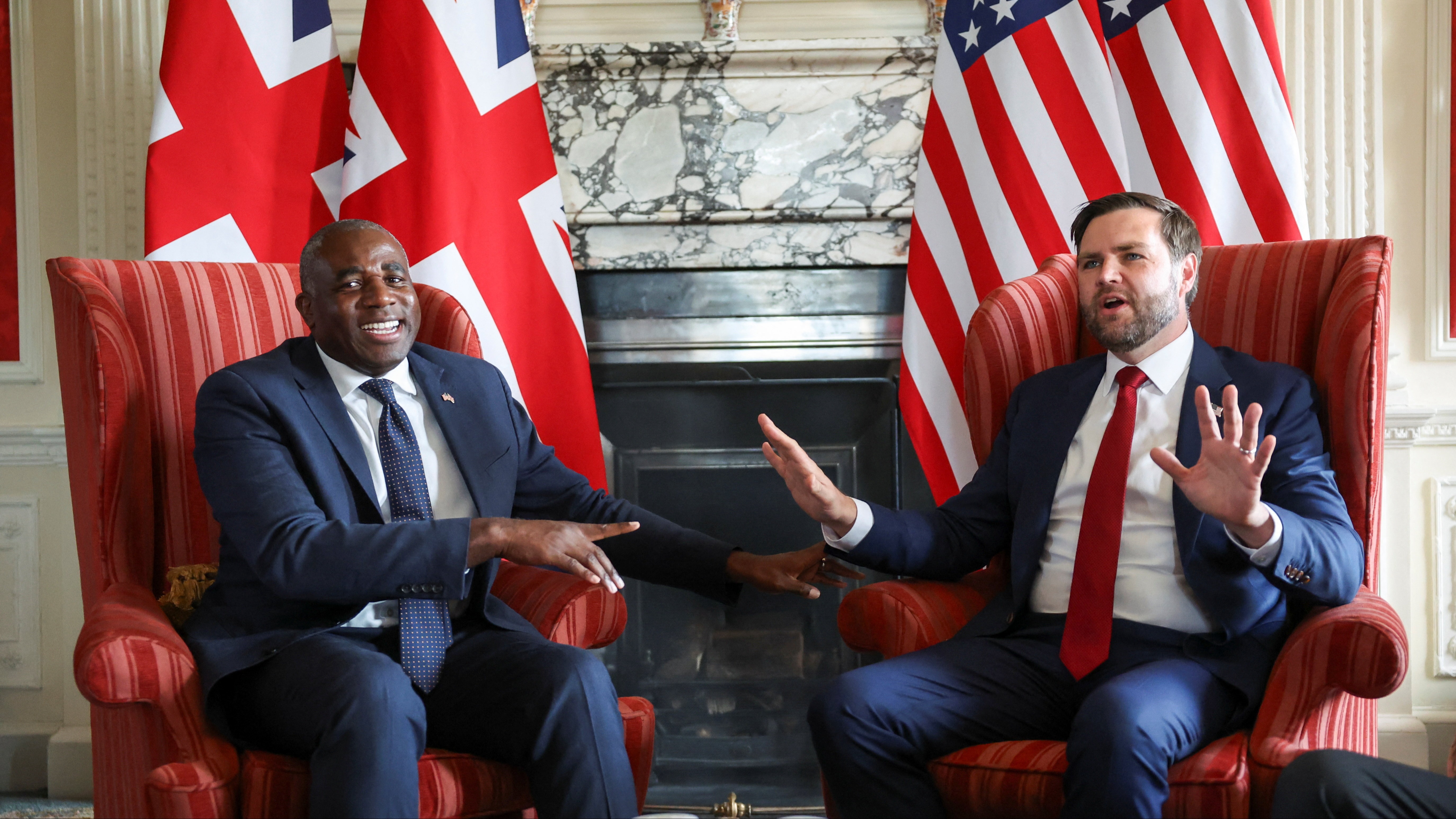 JD Vance says UK and US have 'disagreements' over Gaza during Kent visit