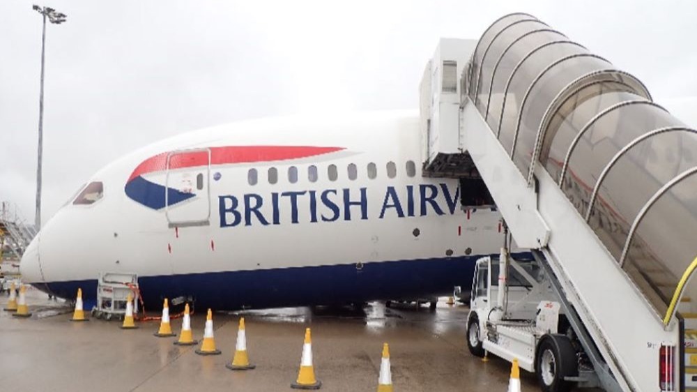 british-airways-plane-suffered-significant-damage-when-nose-struck