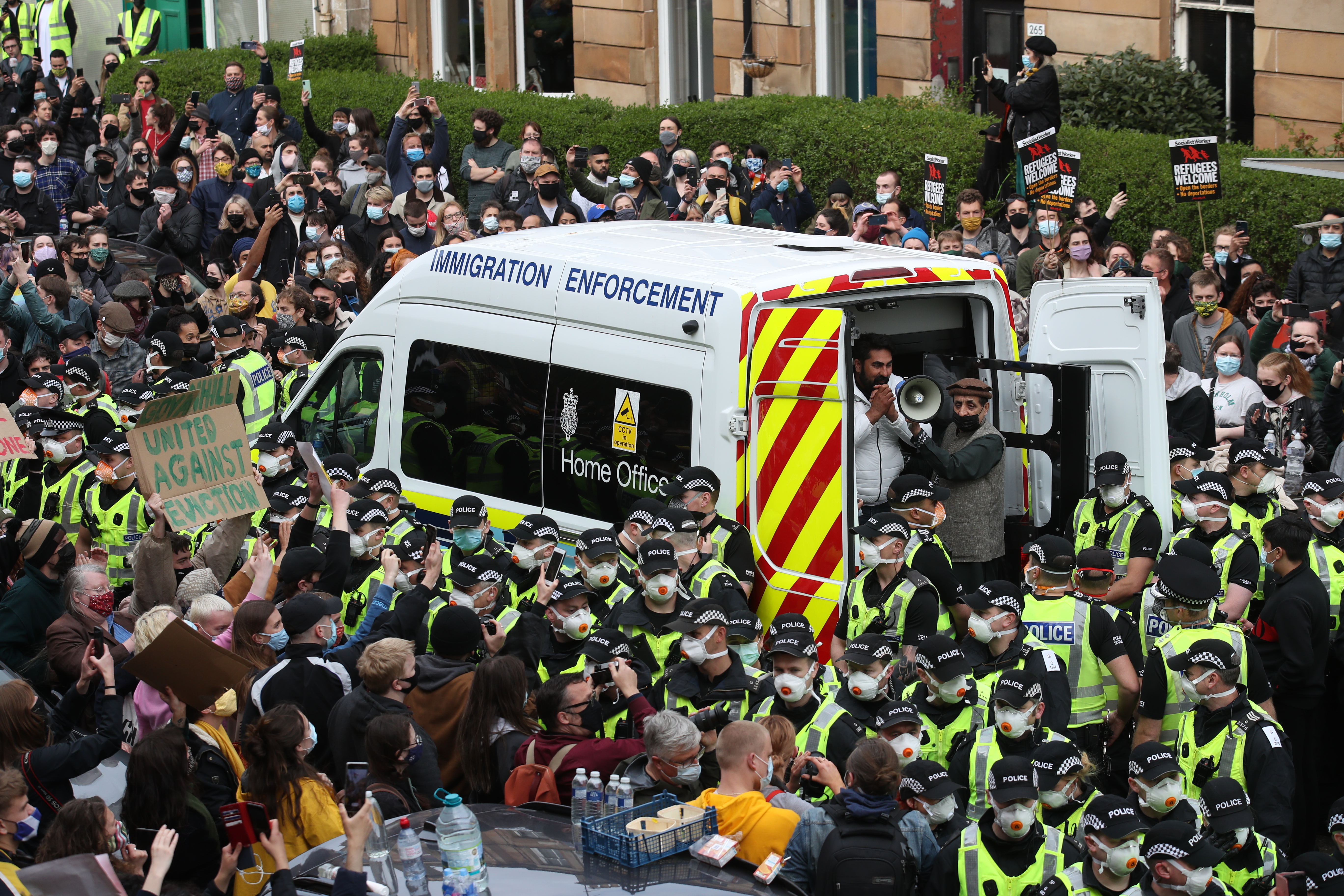 How people power on the streets of Glasgow forced a Home Office ...