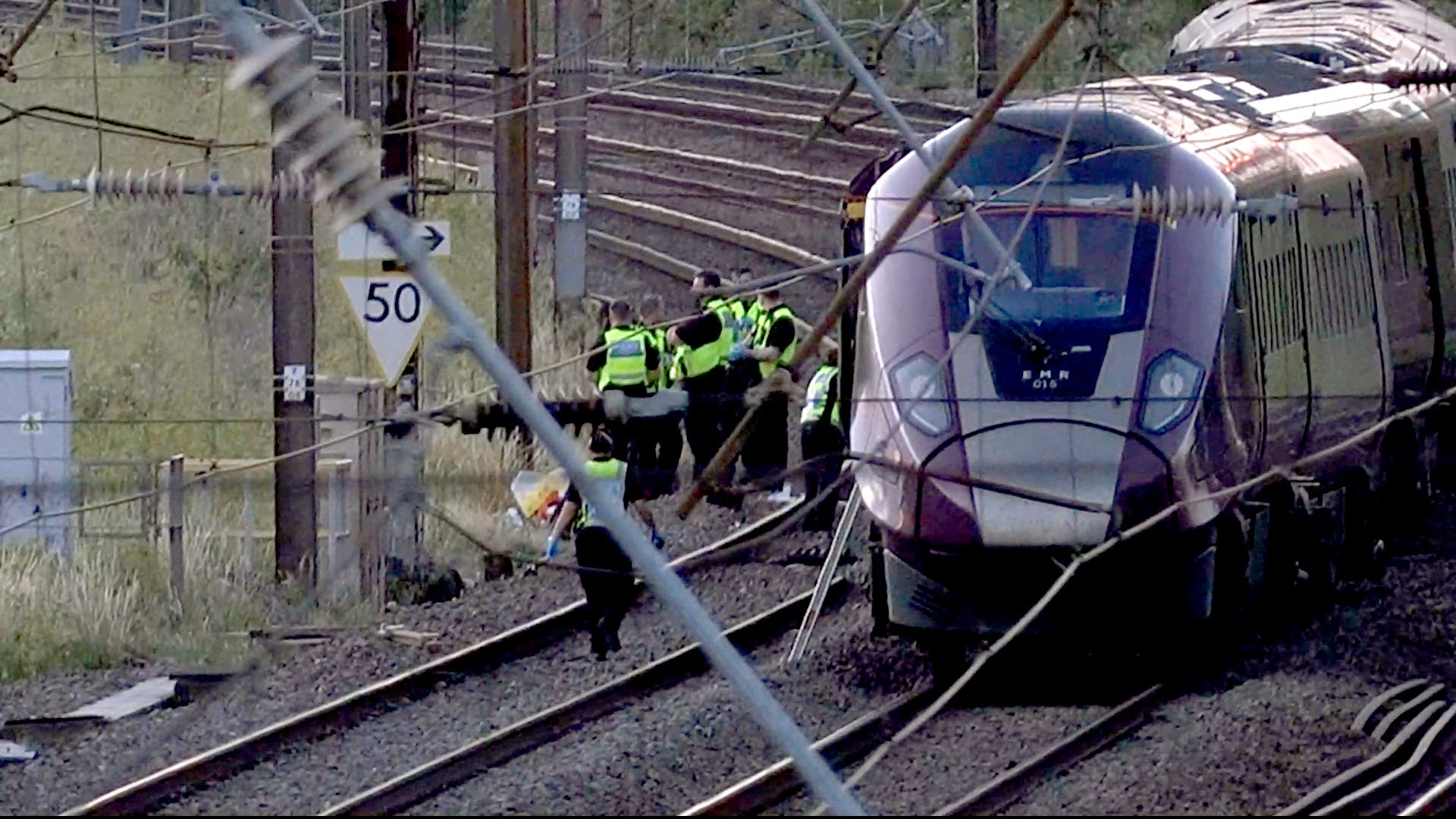 One dead and dozens seriously injured as two trains collide near Bedford
