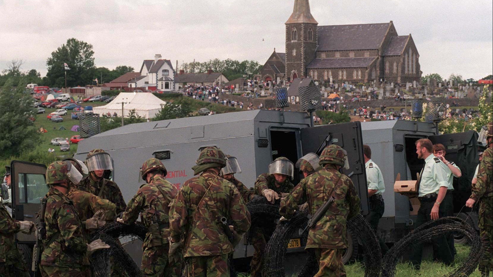 1998 Files: Police planning for Drumcree disorder sought chainsaw ...