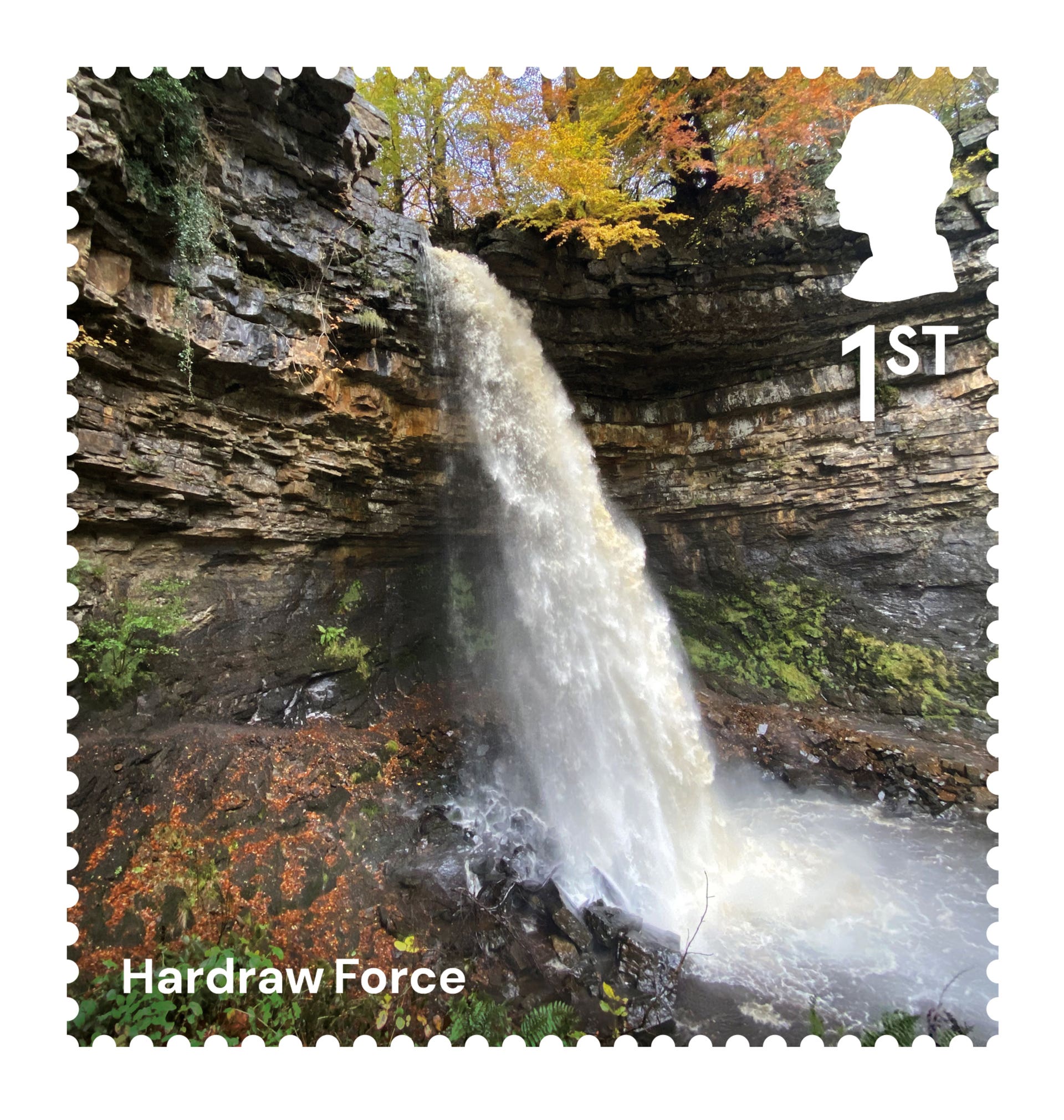 Stamps showcase some of UK’s most striking waterfalls