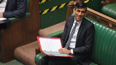 Chancellor Rishi Sunak in the Commons