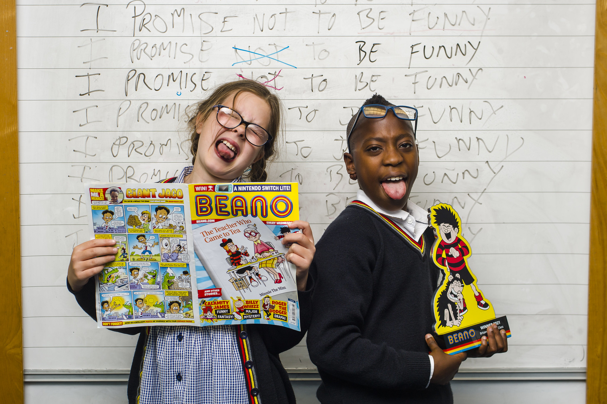 Face mask funny wins Dundee primary school class top marks in Beano competition - Vimarsana News