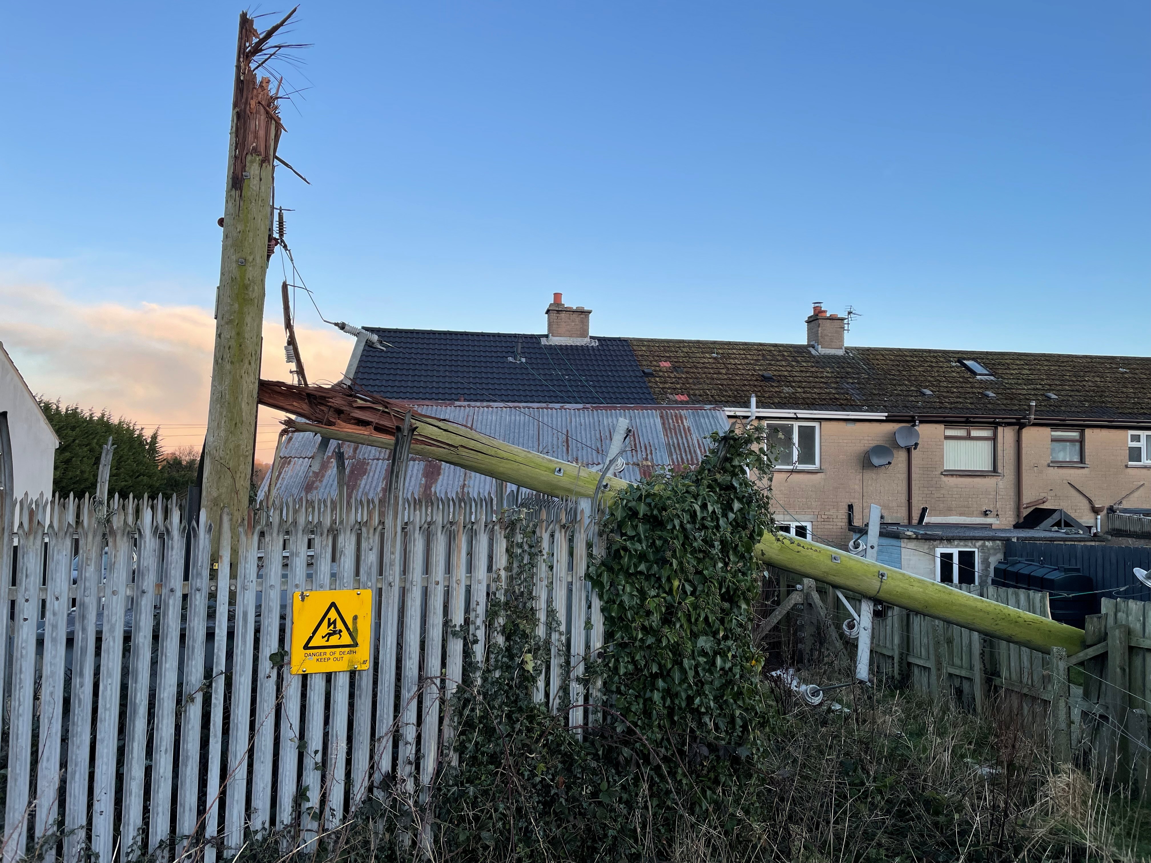 Thousands remain without power in Northern Ireland following Storm ...
