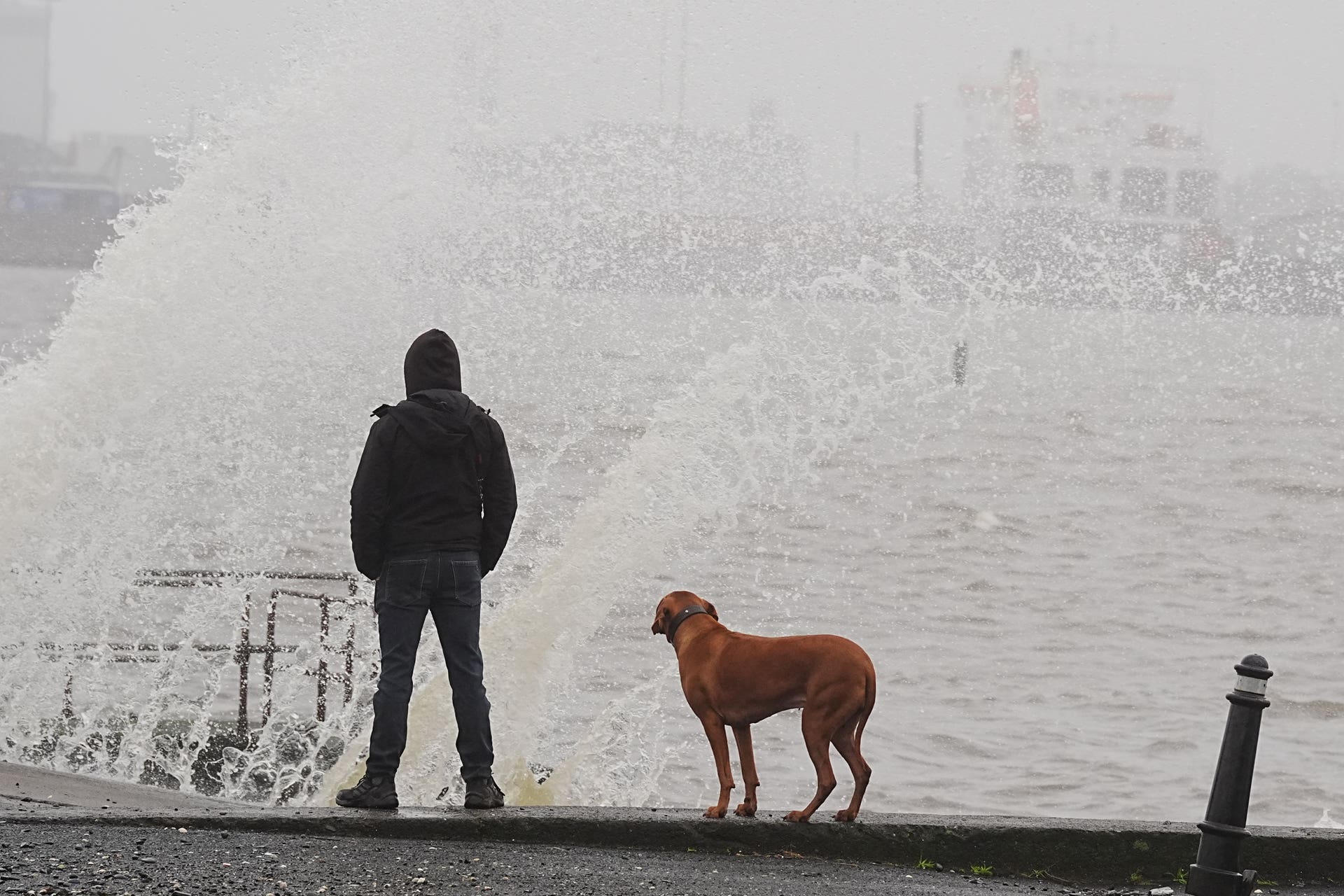 First of two storms brings heavy rain to Ireland | ITV News