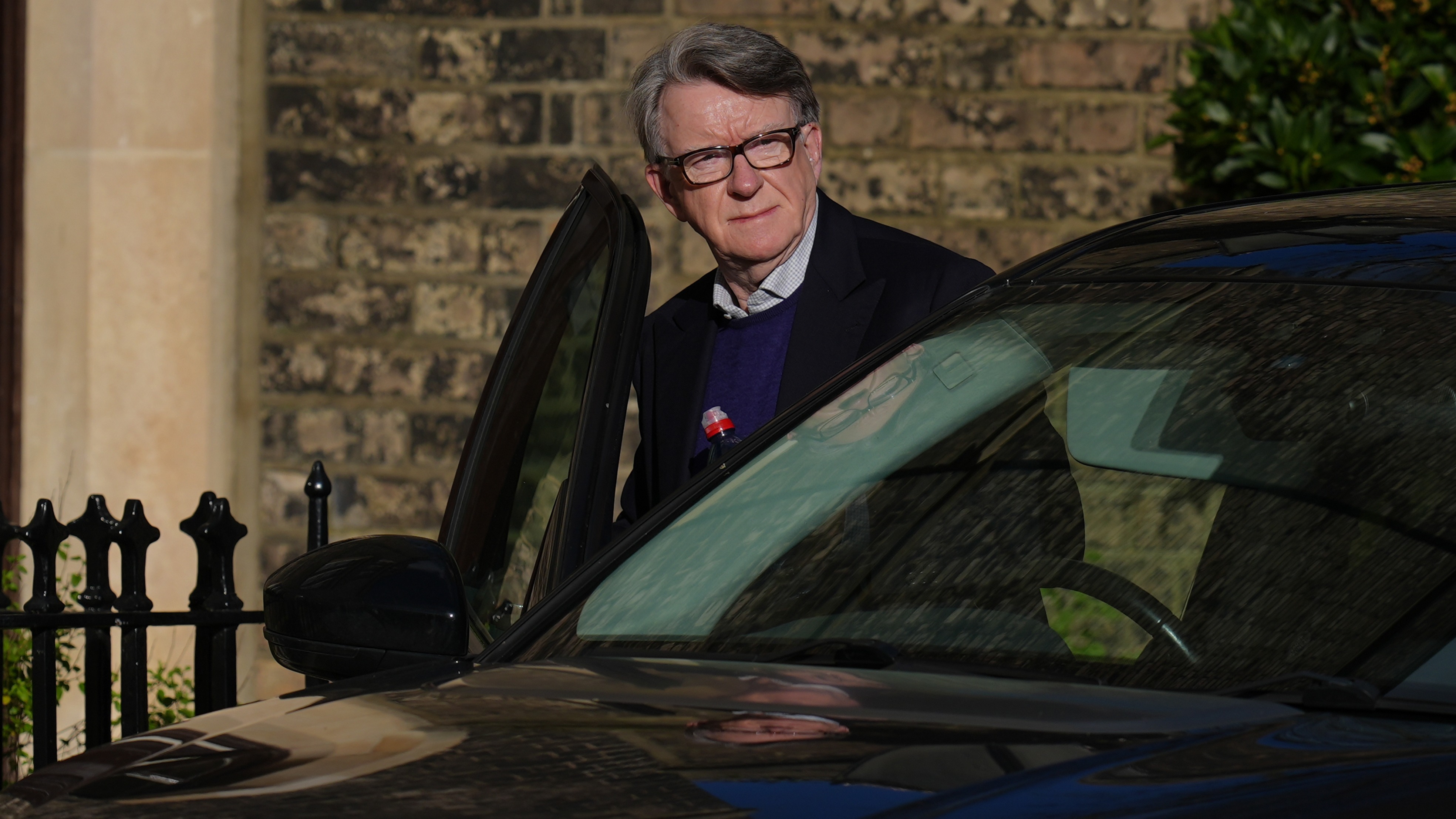 Peter Mandelson complains to journalists about news coverage of his arrest