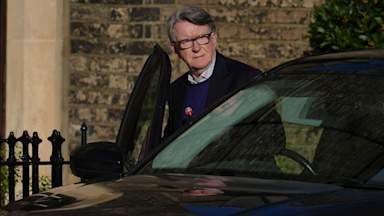 Peter Mandelson complains to journalists about news coverage of his arrest
