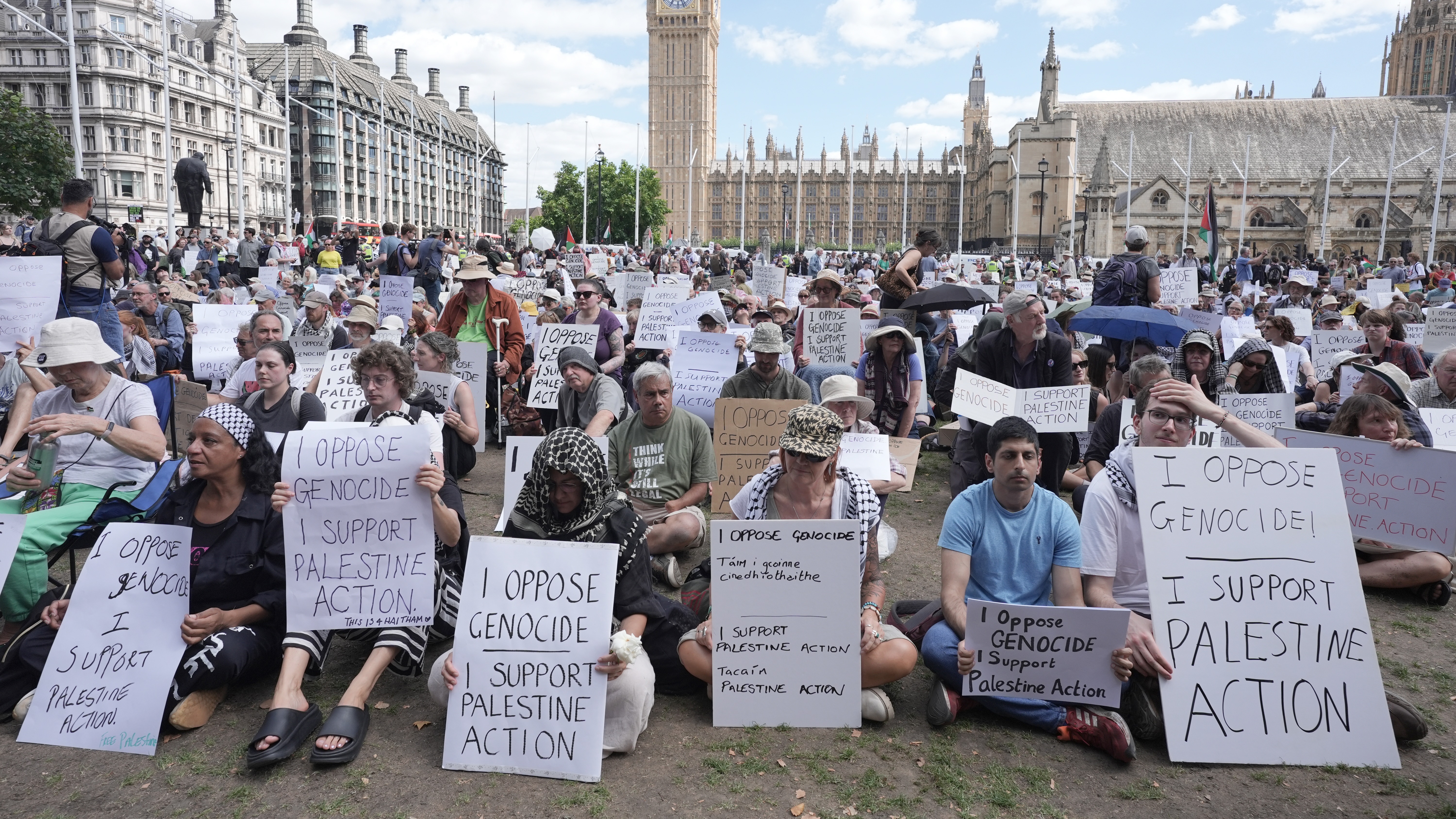 First people charged with supporting Palestine Action after ban due in court