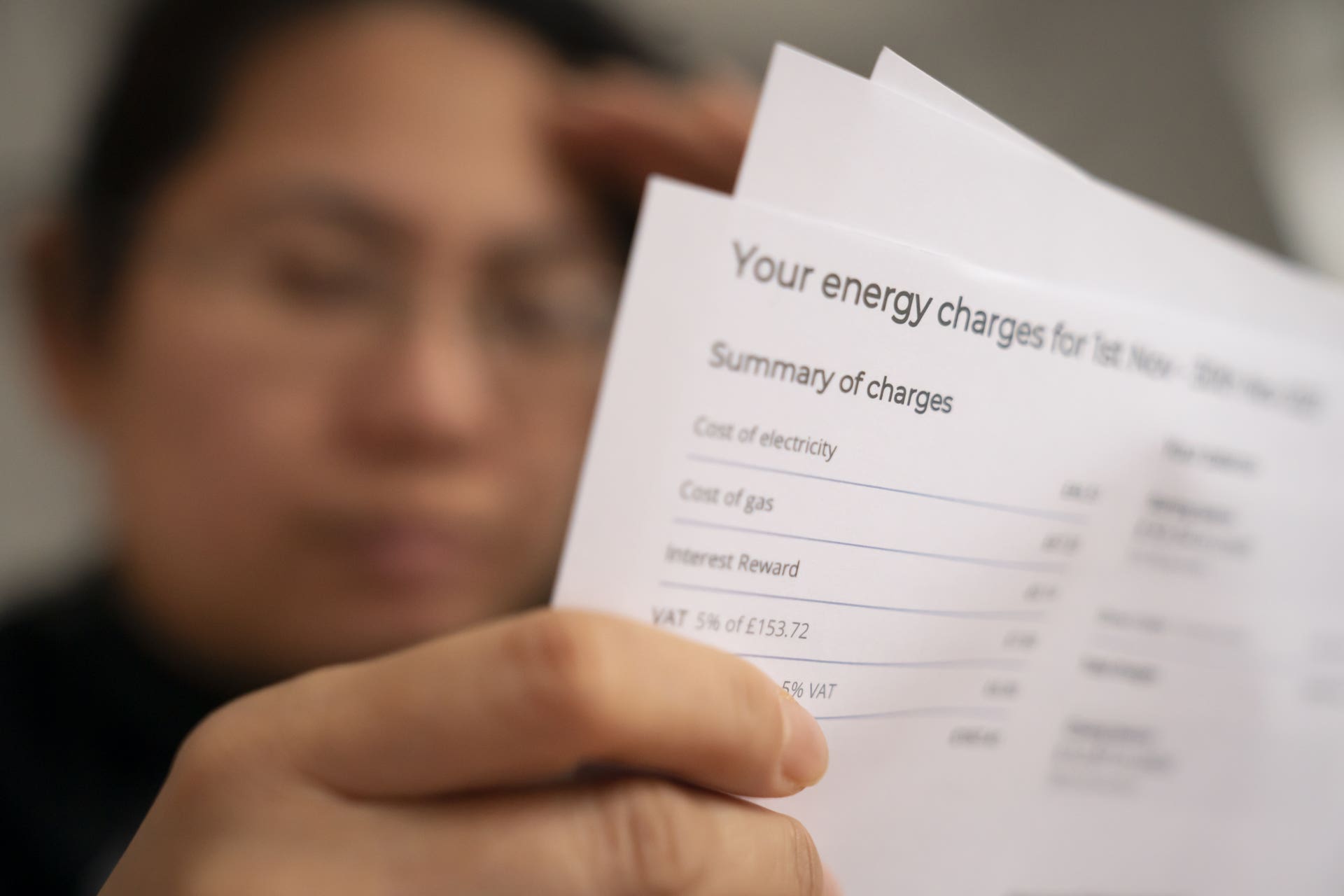 Energy debt fears plaguing third of UK households - survey