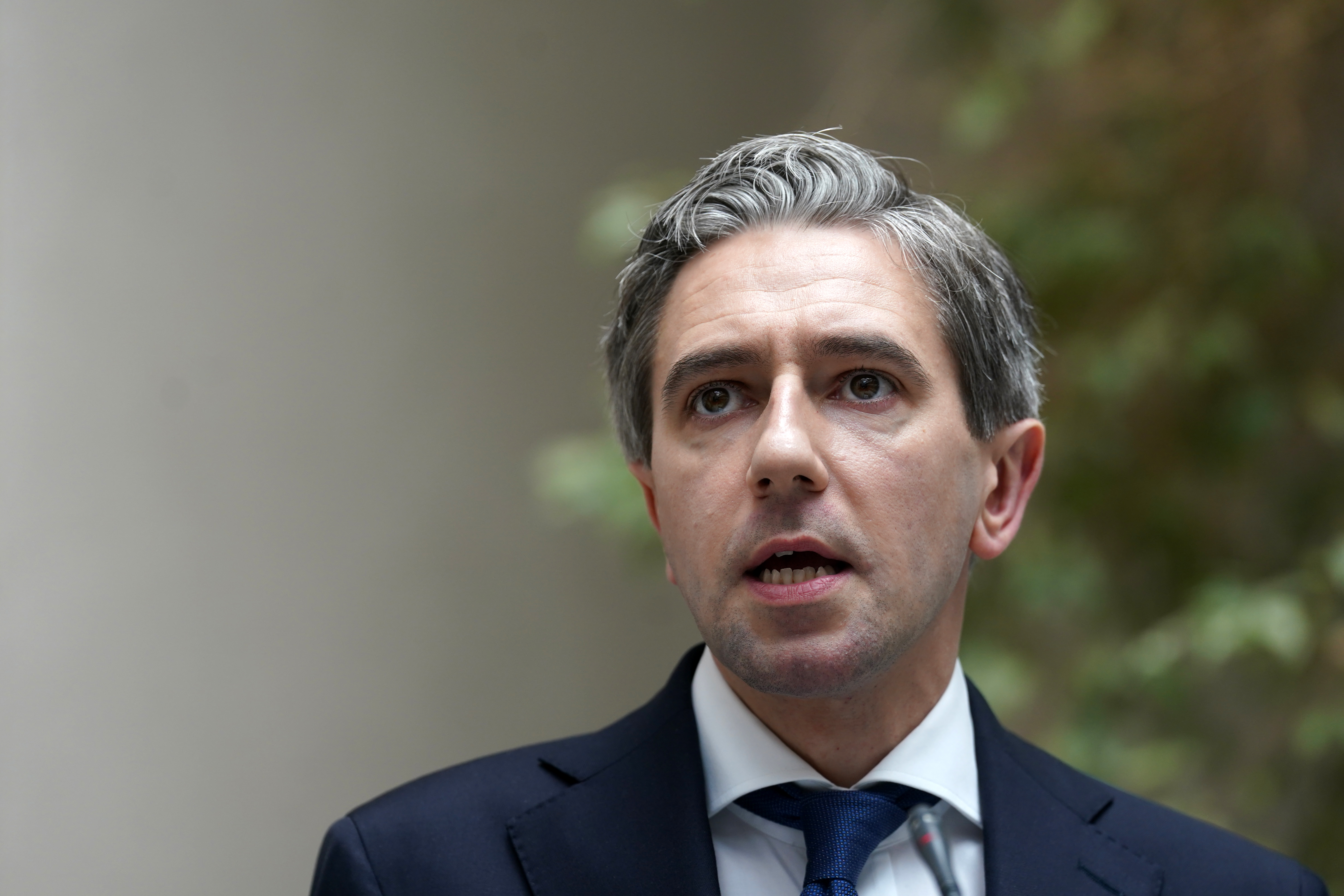 Taoiseach Simon Harris responds as Gardai investing threat made on