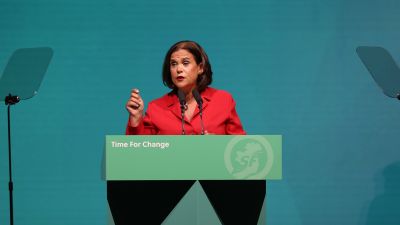 PA Images. Compressed for web.
Sinn Féin President Mary Lou McDonald TD