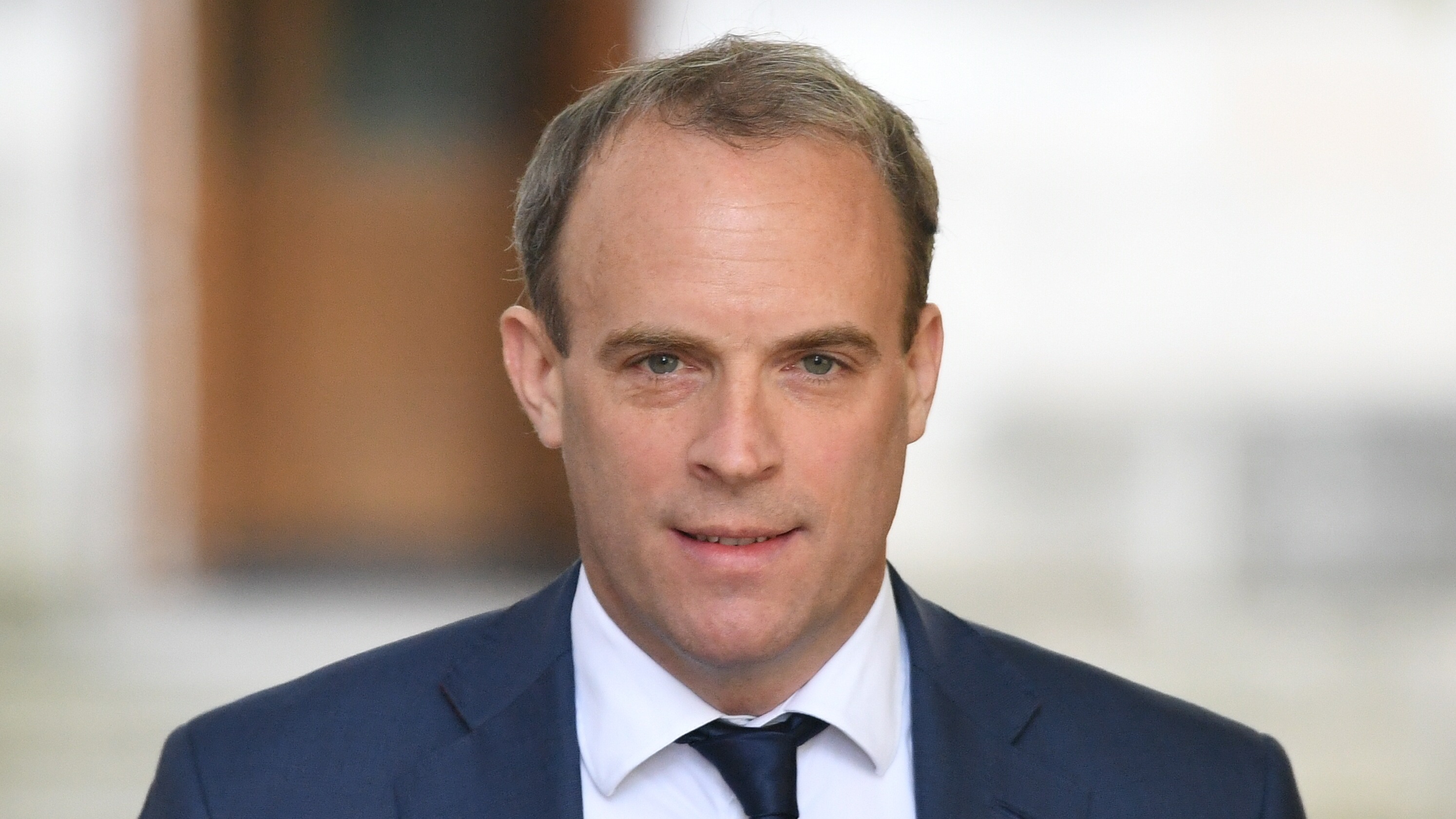 Dominic Raab's bodyguard suspended after leaving gun on ...