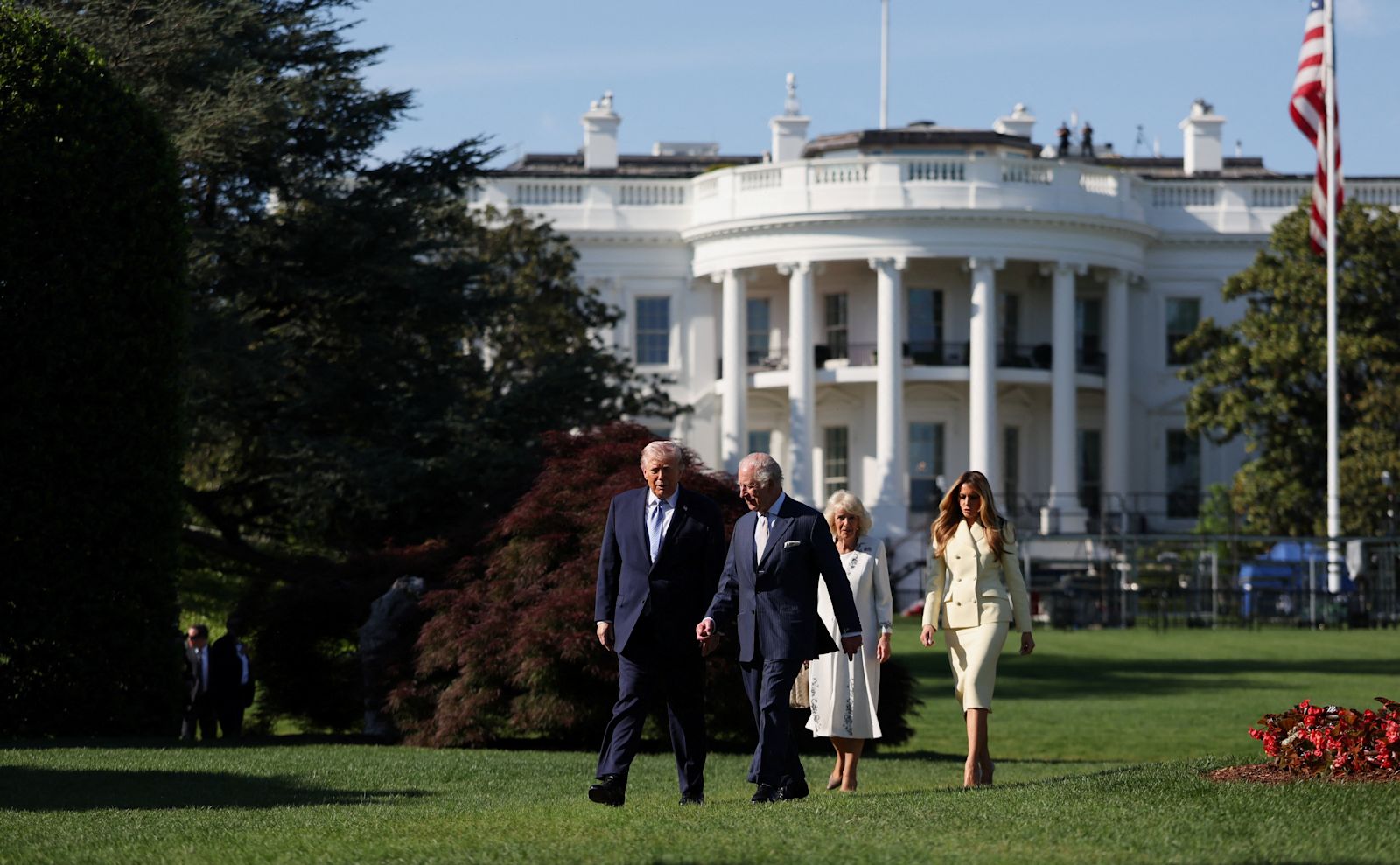 Charles and Camilla thought White House was 'amazing', says US president |  ITV News